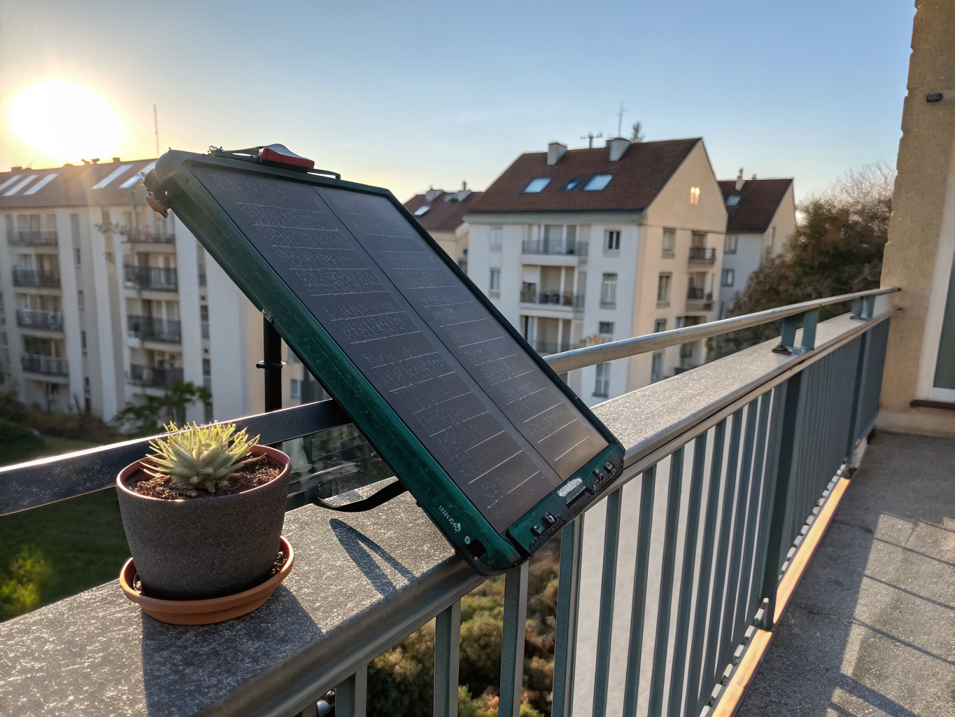 Apartments solar setup